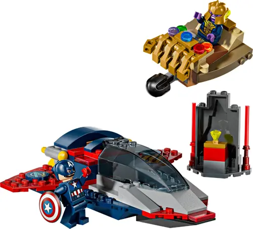 LEGO - Super Heroes - Captain America mot Thanos (76319)