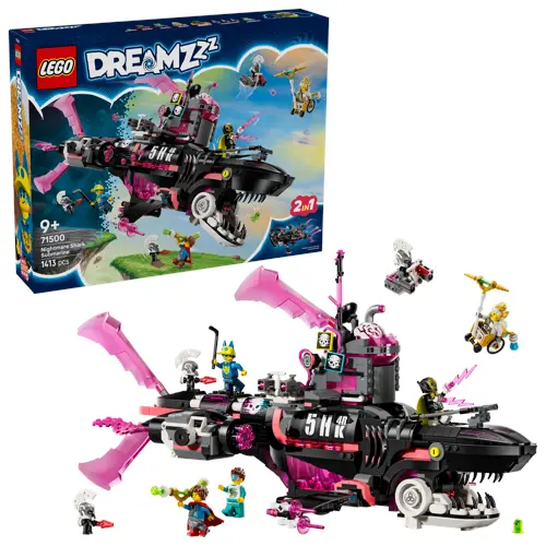 LEGO - DREAMZzz - Marerittets hai-ubåt (71500)