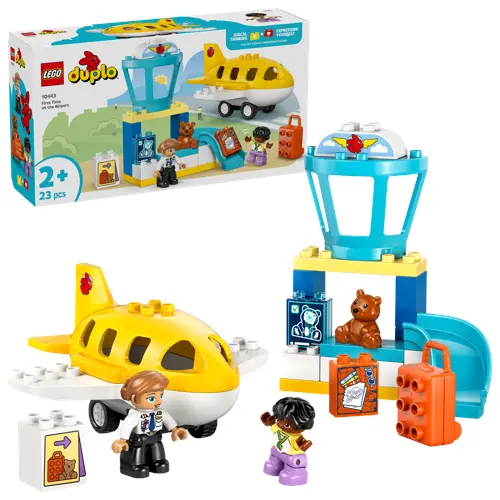 LEGO - DUPLO Town - På flyplassen for første gang (10443)