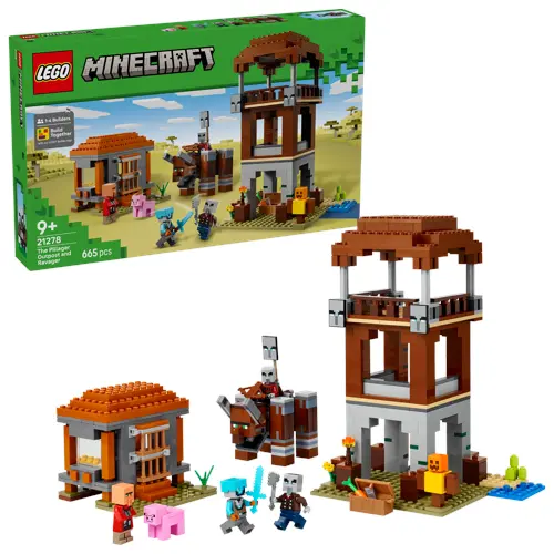 LEGO - Minecraft - Røvernes utpost og olmt beist (21278)