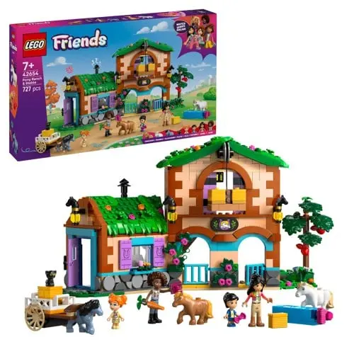 LEGO - LEGO Friends - Ponniranch med stall (42654)