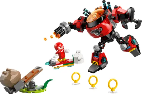 LEGO - Sonic - Knuckles mot Dr. Eggmans Egg Crusher-robot (77005)