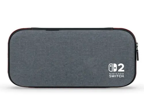 PowerA Slim Case for Nintendo Switch 2 - Dark Heather Grey