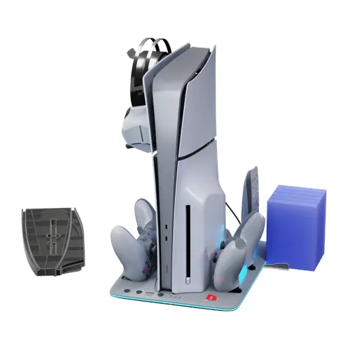 iMP Tech - DLX+LED Multi Function Charge and Cool Stand - 30th Anniversary Limited Edition - Grey