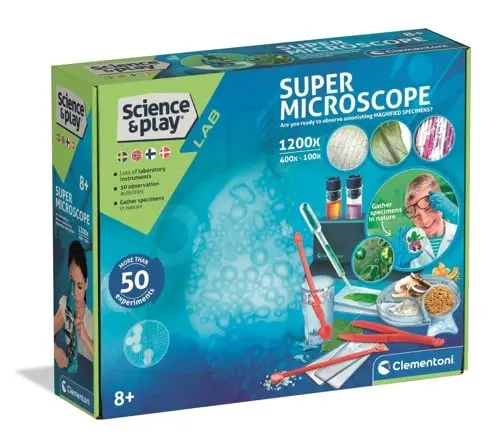 Clementoni - Super Microscope 1200x (I-78391)
