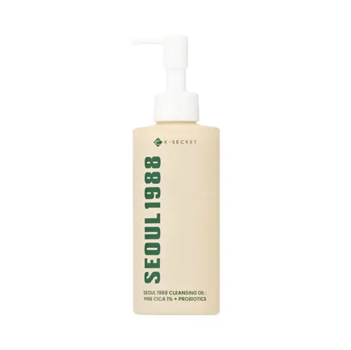 KSECRET - SEOUL 1988 Cleansing Oil - Pine Cica 1% + Probiotics - 200 ml