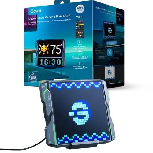 Govee AI Pixel Light – Smart Pixeldisplay for Kreativitet, Musikk og Gaming