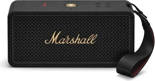 Marshall Middleton II – Bärbar Bluetooth-Högtalare – Svart och Mässing