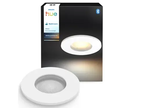 Philips Hue Adore - Innfelt baderomslys 1x4.2W - White Ambiance (Hvit, IP65)