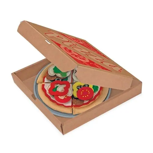 Melissa & Doug - Lekemat Felt Food Pizza Set