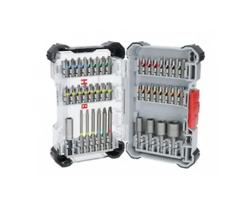 Bosch DIY - 43x Extra Hard Screwdriver Bit Set, 43-Piece (197 x 110.5 mm, Professional Accessories Screwdriver, Drill)