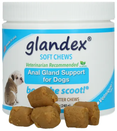Vetnique - Glandex Soft Chews 240g -60 pcs - support natural emptying of the anal glands