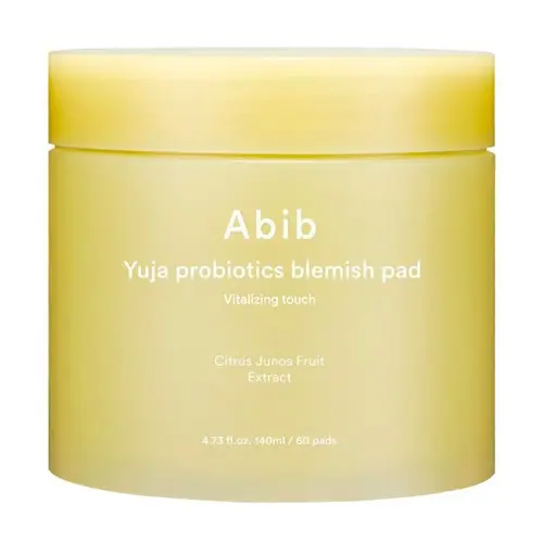 Abib - Yuja Probiotics Blemish Pad - Vitalizing Touch - 60 pads