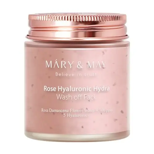 Mary&May - Rose Hyaluronic Hydra Wash Off Pack - 125 grams