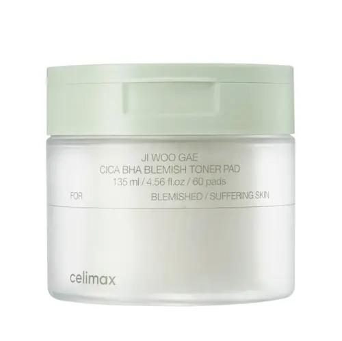 Celimax - Cica BHA Blemish Toner Pad - 60 Pads