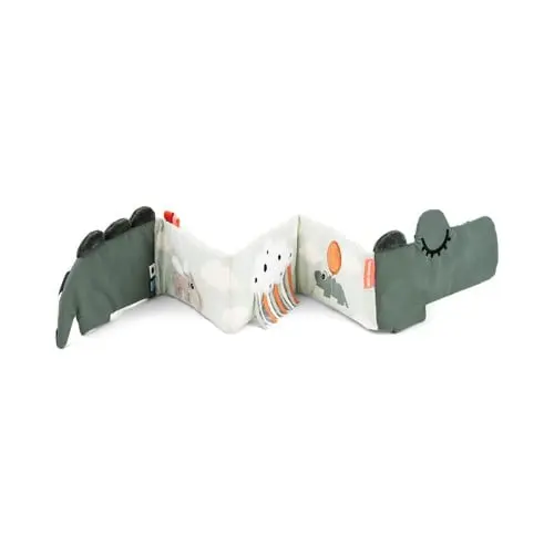 Done by Deer - Fold-out soft book Croco Green (4835733)