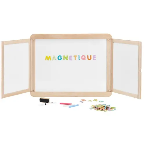 Jura - Magnetic Wall Triptych Blackboard - Black - 90cm x 60cm