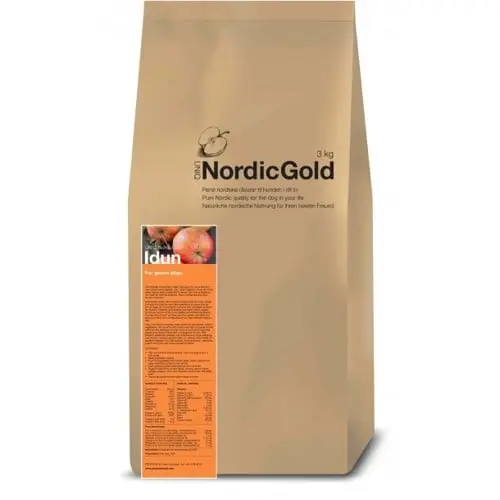 UniQ - 2 x Nordic Gold Idun Adult Dog food - 10 kg