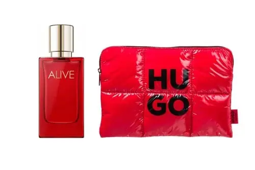 Hugo Boss - Alive Intense EDP 80 ml + Intense Pouch