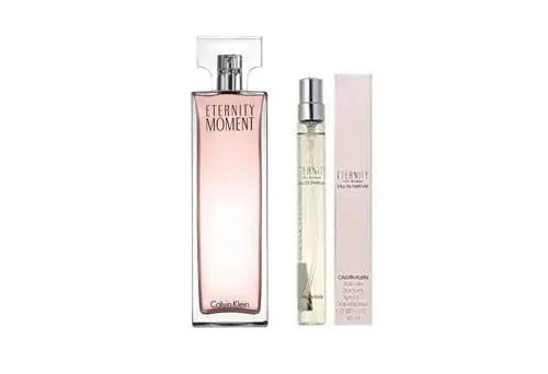 Calvin Klein - Eternity Moment EDP 100 ml + EDP Mini Travel Spray 10 ml