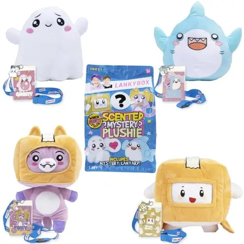 LankyBox - 2x Mystery Plush Scented 28 cm