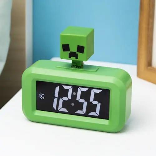 Minecraft - Creeper Icon Alarm Clock Mini
