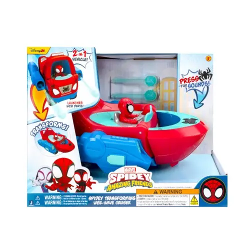 Spidey - Transforming Web-Wave Cruiser (SNF0379)