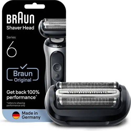 Braun - Series 6 Elektrisk Barbermaskin ORIGINAL Barberhode-Refill, 64B