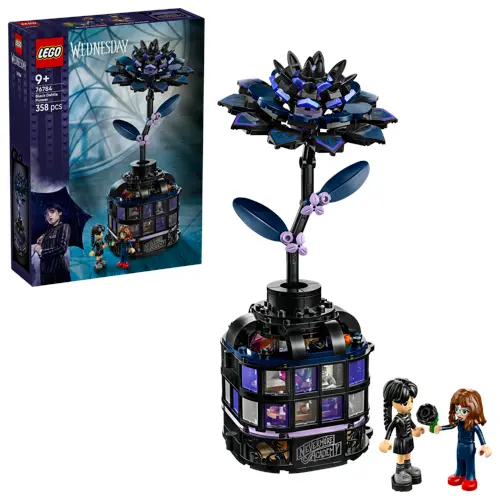 LEGO - Wednesday - Svart georgine (76784)