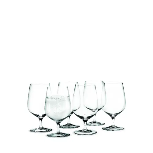 Holmegaard - Cabernet Vannglass - 36 cl - Sett med 6