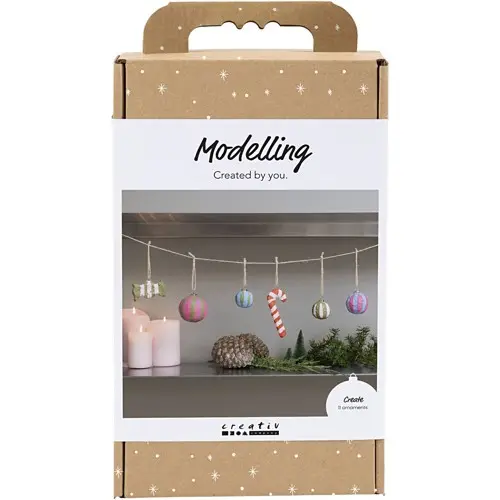 DIY Kit - Pulp Christmas figures - assorted colours (977839)
