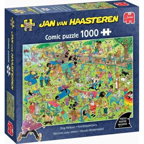 Jan van Haasteren - Dog Parcour (1000 pieces)