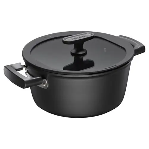Fiskars - Hard Face Gryte med lokk