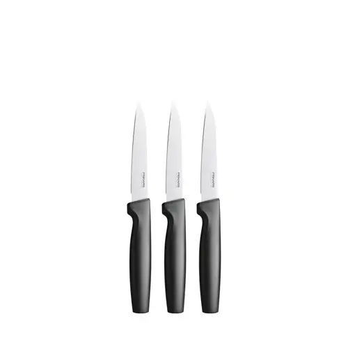 Fiskars - FunctionalForm Grønnsaksknivsett, 3 Deler