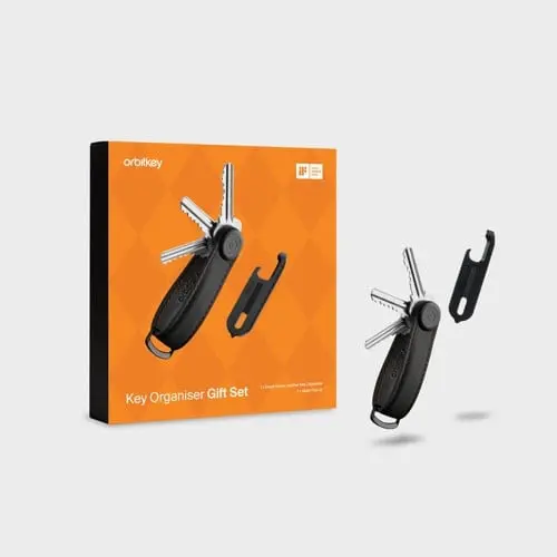 ​Orbitkey - Gift Set - Crazy Horse Key Organiser + Multitool V2