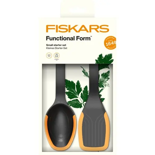 Fiskars - FunctionalForm Kjøkkensett med 2 deler - Stekespade & skje