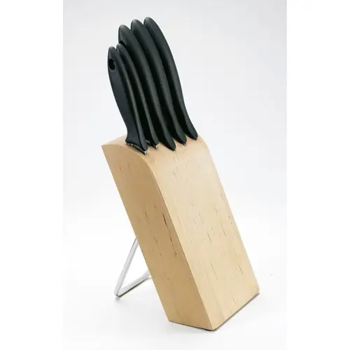 Fiskars - Essential Knivblokk - med 5 Kniver