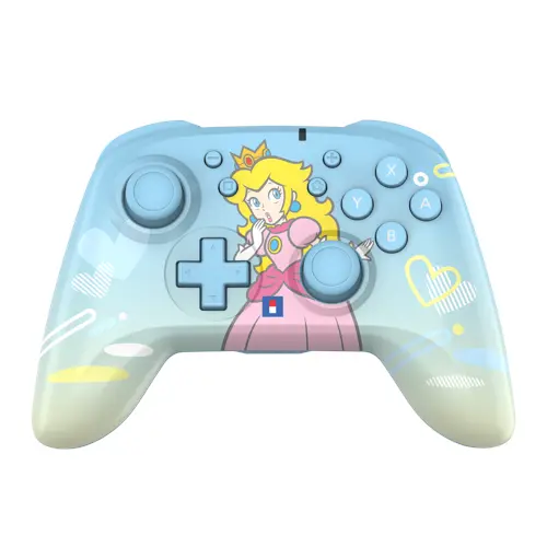 HORI - Wireless HORIPAD - Peach - Light Blue - Switch/ Switch 2