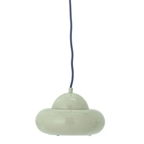 Bloomingville - Bubble Pendant Lamp - Green - Metal