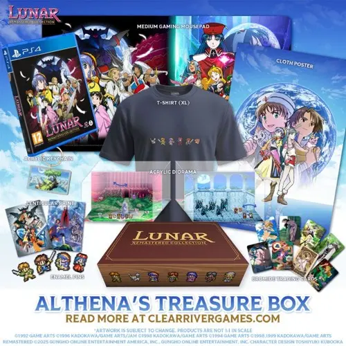 LUNAR Remastered Collection Althena's Treasure Box (Game Included in Bundle)