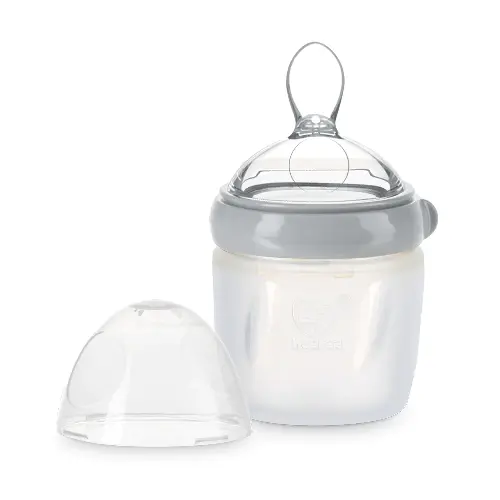 Haakaa - Gen. 3 Silicone Feeding Spoon Bottle - Grey - 160 ml
