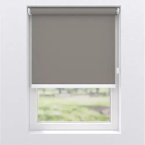 MotionBlinds Trådløs Elektrisk Mørkleggingsrullgardin - Grå - 120x190 cm