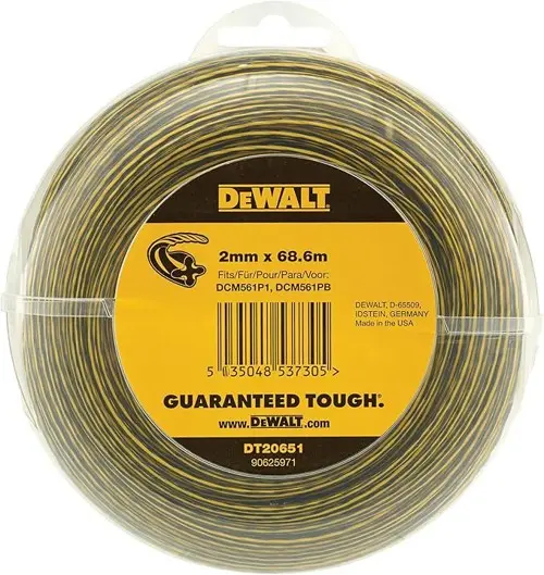 Dewalt String Trimmer Line, 2mm dt20651-qz- 68,6 M
