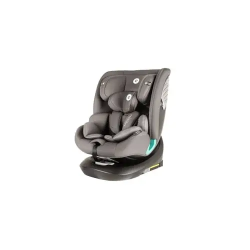 Engledal Car Seat I-Size 360 with IsoFix Group 0+, Malik, Black Grey