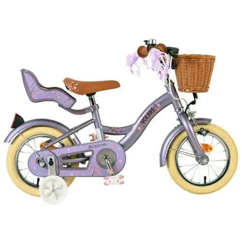 Volare - Children's Bicycle 12" - Blossom Purple (51294)