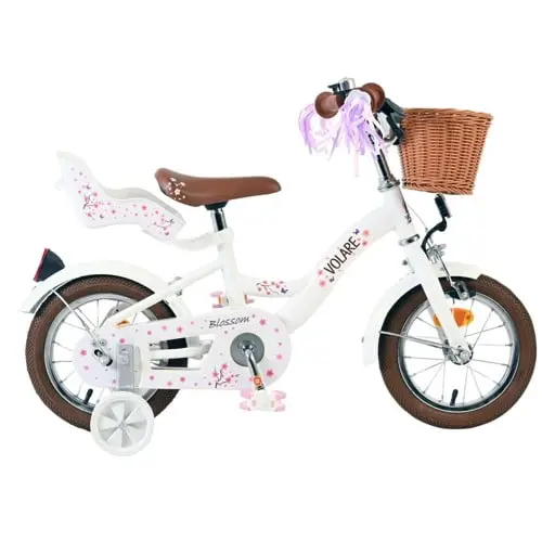 Volare - Children's Bicycle 12" - Blossom White (51296)