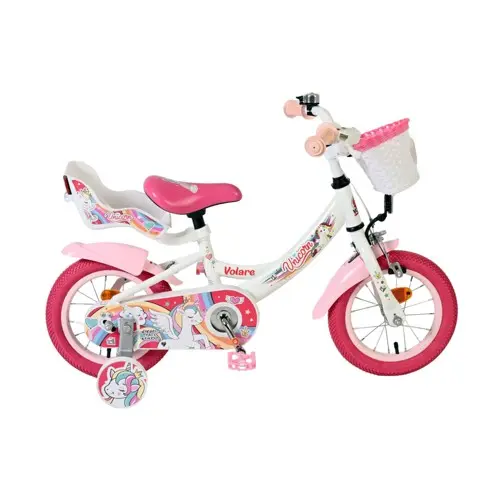 Volare - Children's Bicycle 12" - Unicorn White (61273)