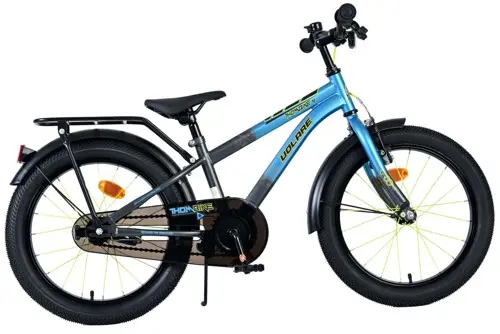 Volare - Children's Bicycle 18" - Thombike Blue Grey (61858)