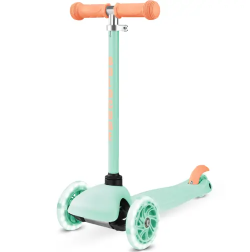 Bold Cube - Children's Scooter - Tenny 3 Wheel Scooter Mint (SKY007)