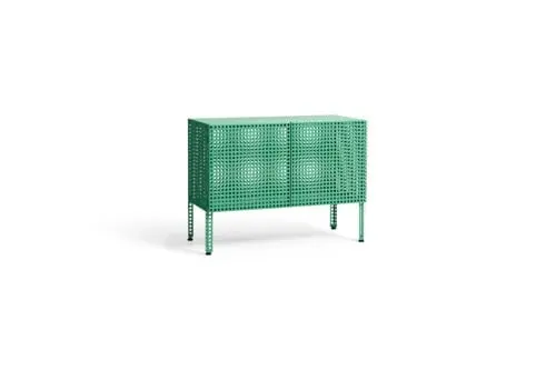 HAY - Perforated Gulvskap Lite - H 66,5cm - Soft Jade
